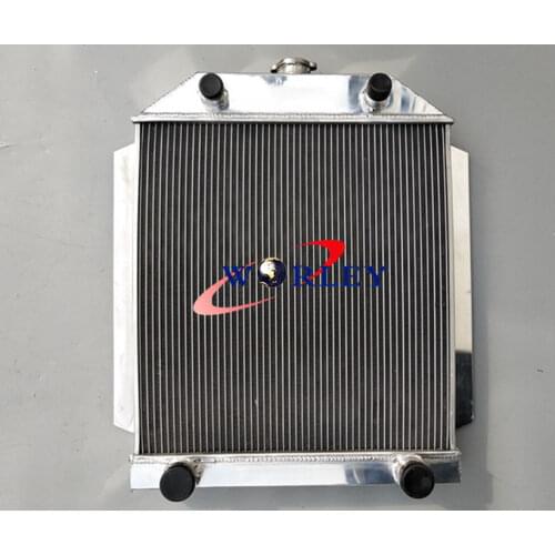 GPI Racing aluminum racing Radiator FOR FORD CAR FLATHEAD V8 ENGINE M/T 1949-1953 1950 1951 1952 49 50 51 52 53