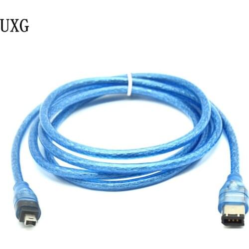 IEEE 1394 Cables 4 Pin 6pin Firewire 400 Firewire 400 6Pin 4Pin iLink Cable IEEE 1394 1.5M/5FT