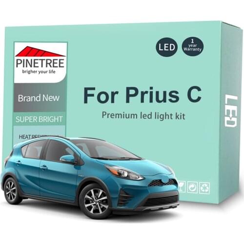 10Pcs Car Led Interior Light Kit For Toyota Prius C 2012-2016 2017 2018 2019 Led Bulbs Canbus No Error