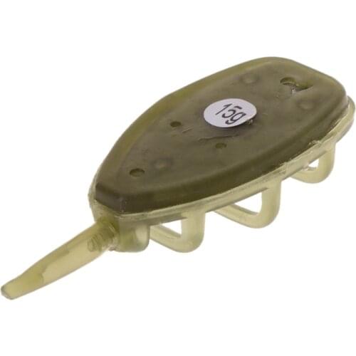 Fishing Feeder With Mould Carp Lead Sinker Method Bait Lure 15g/20g/25g/30g/35g