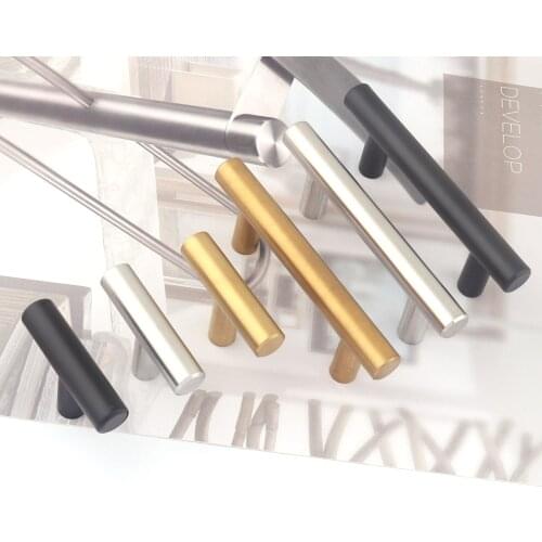 Silver/Gold Unique Furniture Handle Kitchen Knobs Cabinet Pulls Handle Drawer Contemporary Cupboard and Dresser Drawer Hardware