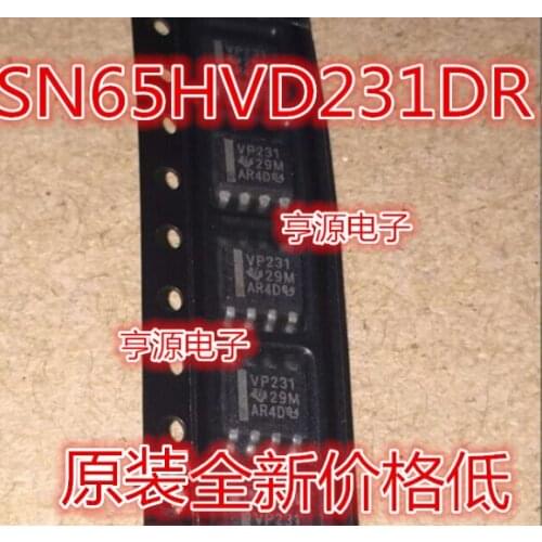 5pcs SN65HVD231DR SN65HVD231D VP231 SOP8