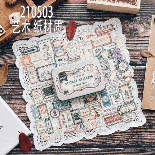 90pcs/1lot Kawaii Stationery StickersArt Paper Marks Junk Journal Diary Decorative Mobile Stickers Scrapbooking DIY Craft