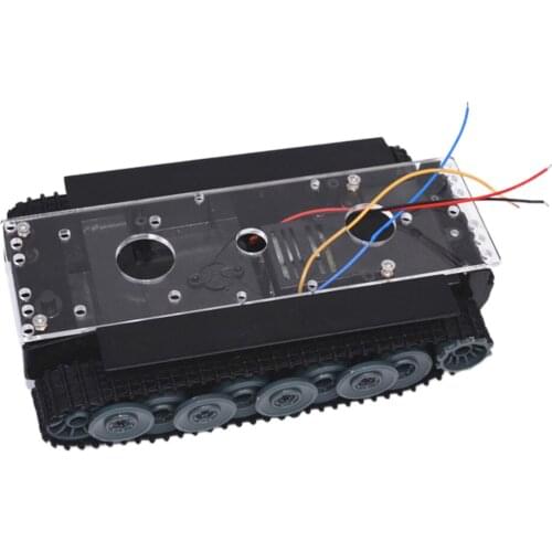 Acrylic 1:32 Smart Robot Tank Chassis Kit Platform Chassis Kit 130 Motor
