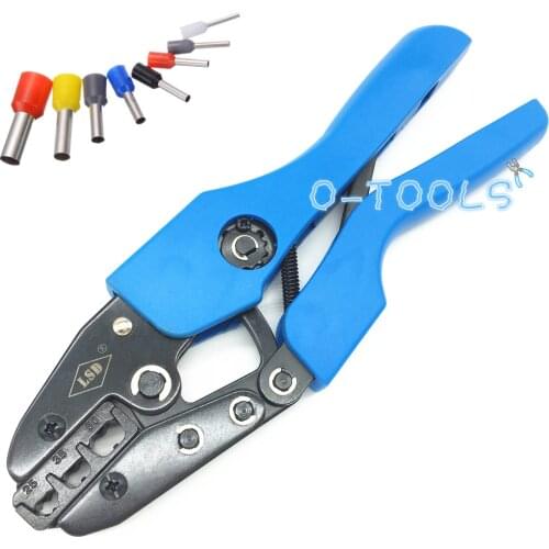 AN-2550EF Ratchet crimping pliers crimping tool for bootlace wire ferrules 25-50mm² cable clamp crimper 4-1AWG