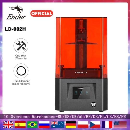 Resin 3D Printer 2K LD-002H LCD UV Photocuring 130*82*160mm Printing Size 2K Mono LCD 360-Degree Visual Creality 3D