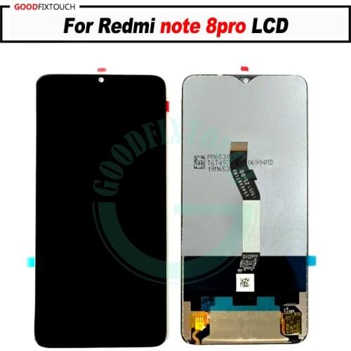 For Xiaomi redmi note8 LCD Display + Touch Screen Digitizer Assembly for redmi note 8pro note 8pro LCD