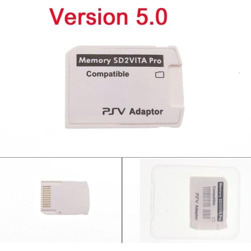For PSVita Game Card1000/2000 PSV Adapter 3.60 System SD Micro SD card Version 5.0 SD2VITA For PS Vita Memory TF Card