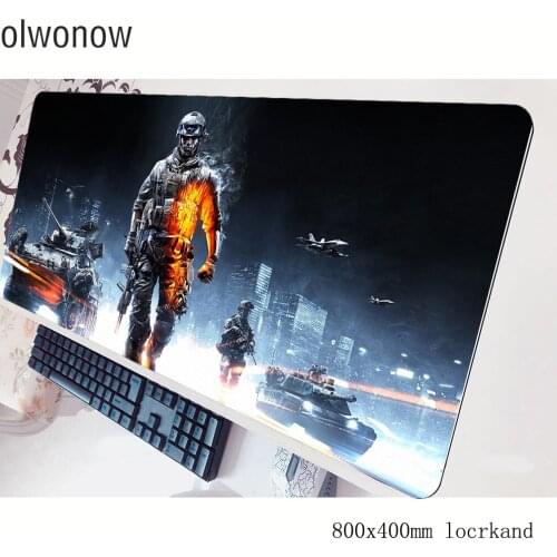 Battlefield 3 mouse pad cool pad to mouse notbook computer mousepad new gaming padmouse gamer to laptop 80x40cm mouse mat