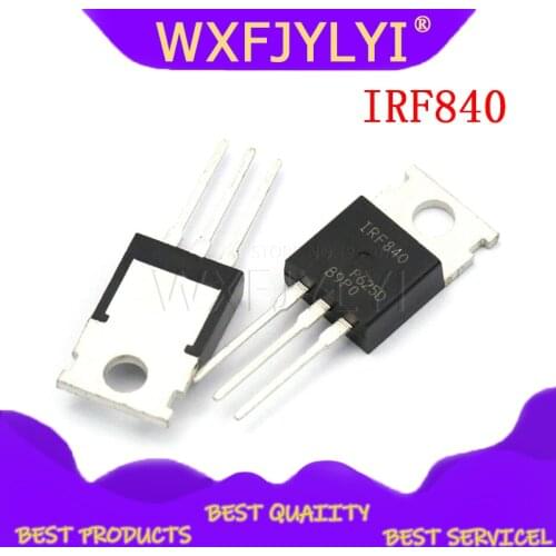 10PCS IRF840 TO-220 IRF840PBF TO220 new and original IC