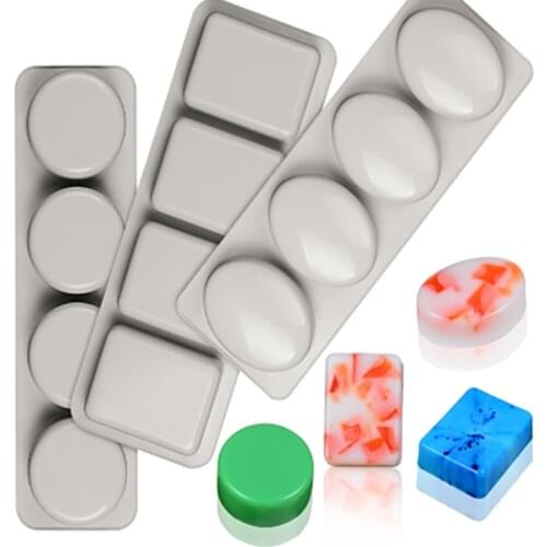 New Silicone Soap Molds DIY Soap Making Chocolate Cake Mold Handmade Soap Kitchen Dining And Bar Supplies Soaps Molds Fun Gifts