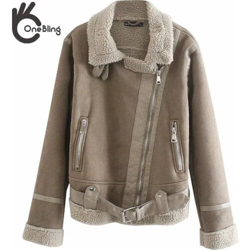 Женские куртки с мехом ONEBLING China At AliExpress