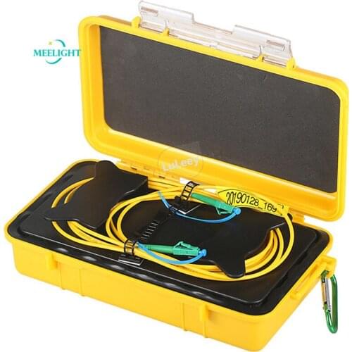 Optical fiber jumper box for LC/APC-LC/APC single mode 500m OTDR test extension line