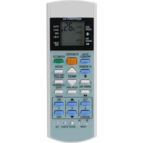 Air Conditioner Remote Controller for Panasonic A75C3208 A75C3706 A75C3708