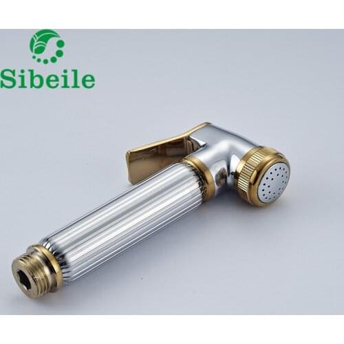 SBLE Handheld Toilet Bathroom Brass Bidet Shower Head Spray Sprayer Chrome Finish Bidet Head Wholesale