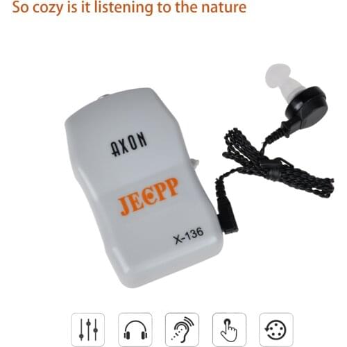 JECPP Hearing Aid for The Elderly Hearing Aids Sound Amplifier Battery Powered Hearing Enhancement Device for Adults & Seniors