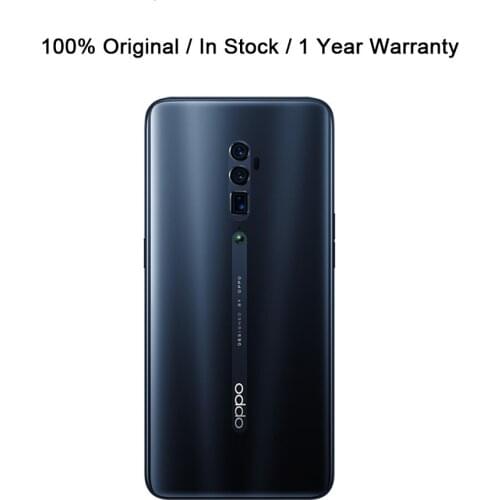 Official Oppo Reno 4G LTE Android Phone OTA Dual Sim 8GB RAM 256GB ROM 6.4" AMOLED Snapdragon 710 Screen Fingerprint 48.0MP New