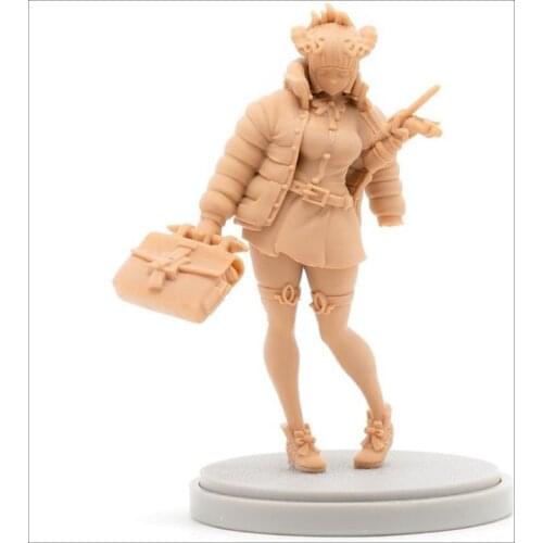 Special offer die-cast resin model KD 15 set resin white model free shipping