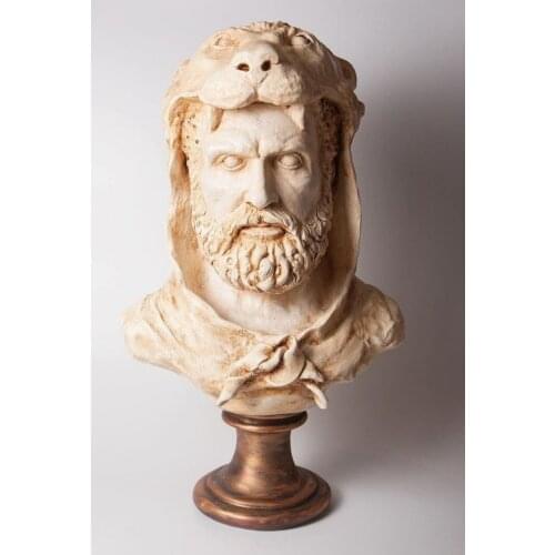 EU HOME DECORATION AROSE HERKÜL BÜST HOME OFFICE DECOR