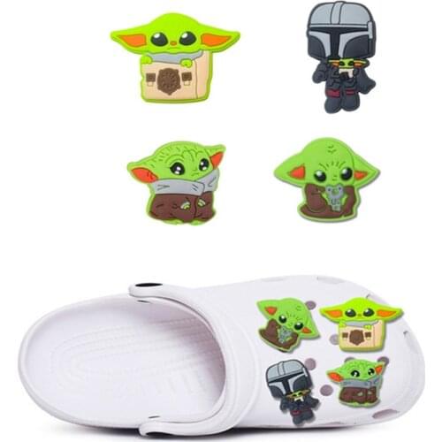 High Quality Single Sale 1pcs Cartoon Shoe Charms Accessories Decorations PVC Croc jibz Buckle for Kids Party Xmas Gifts