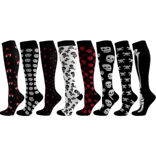High Quality Men Compression Socks Women Black Suitable Sports Anti-Fatigue Pain Relief Nursing Socks Gifts Winter Socks Men