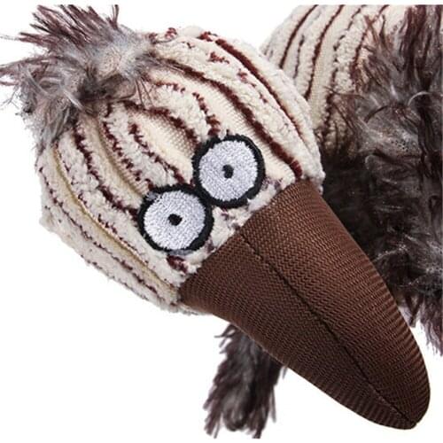 Dog Chew Toys for Small Large Dogs Bite Resistant Dog Squeaky Bird Toys Interactive Squeak Puppy Dog Toy Pets Supplies