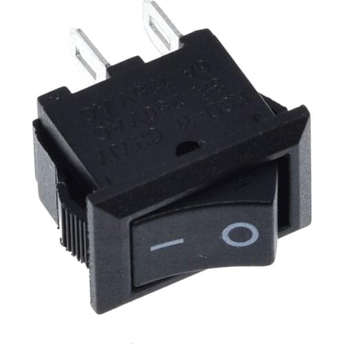 10pcs/lot 10*15mm SPST 2PIN ON/OFF G130 Boat Rocker Switch KCD11 3A/250V Car Dash Dashboard Truck RV ATV Home