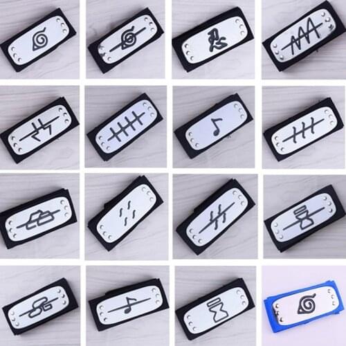 2021 kakaxi Kakashi Headband Cosplay Costumes Accessories Toys Props Itachi Akatsuki Madara Anime Sign Headband Props Gifts