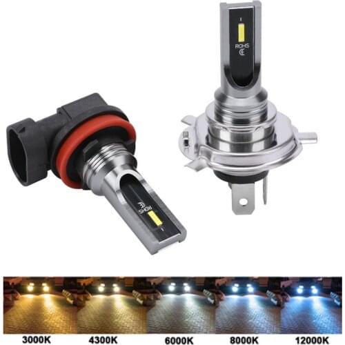 2x 16000LM H8 H11 H16JP LED H4 H1 H3 Canbus 9005 HB3 9006 HB4 LED Fog Lamp 9012 H16 P13W Bulbs 12V 24V Car Accessories