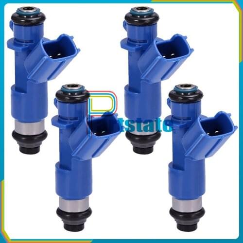 4pcs 410cc RDX Fuel Injector 16450-RWC-A01 16450RWCA01 Fits For Acura 2007-2012 Honda Civic RDX Integra RSX K20 K24 B16 B18