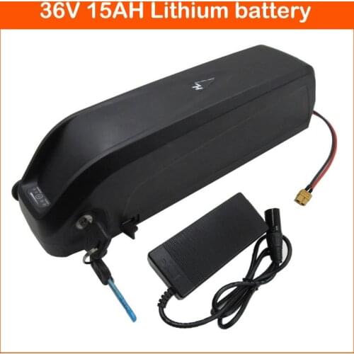 500W 36V 10AH hailong battery 10S 36 V 15AH Electric Bike Lithium Batteria 2600MAH 18650 cell with 15A BMS 42V 2A Charger