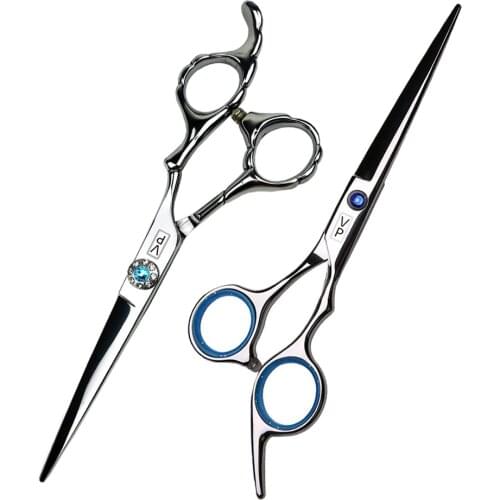 6.0 440C Japan Barber Scissors Professional Hair Scissors Professional Hairdressing Scissors Thinning Shears Hairdresser