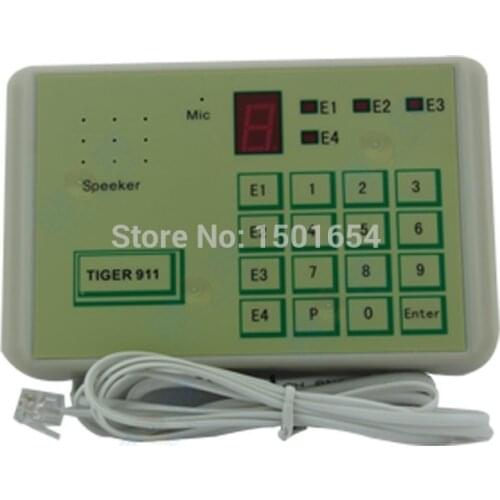 911 telephone line Auto dialer &connect any wired controller panel