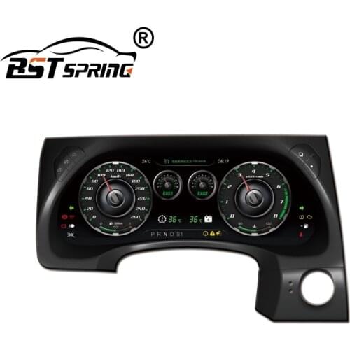 Bosstar car lcd dashboard cluster speedometer for nissan nissan patrol 2016-2019 with abdroid system and aux