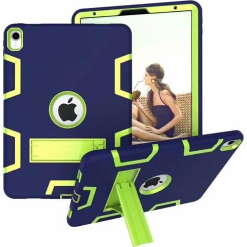 Case For Apple iPad Pro 11 inch case Kids Safety Rubber Silicone Shockproof Armor Stand Case Coque for iPad Pro 11" Cover