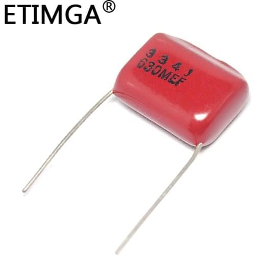 5PCS/LOT CBB Capacitor 630V 334J 330nF 0.33uf 630V/334 Polypropylene Film Capacitor