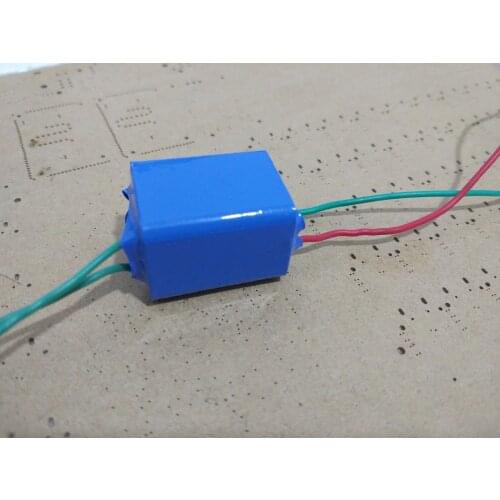 Small volume AC high temperature and high voltage module arc lighter movement point paper cigarette lighter silent ignition