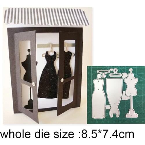 Metal cutting dies cut die mold Cloth Model Dress decoration Scrapbooking dies paper craft knife mould blade punch stencils dies