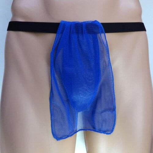 Mens magic panties japanese traditional style panties fashion sexy fun transparent gauze thong