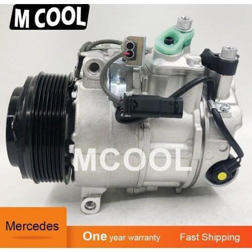 For Brand New Auto AC Mercedes Benz Compressor ac Mercedes-Benz compressor 7PK 112MM for car Mercedes ESLK250