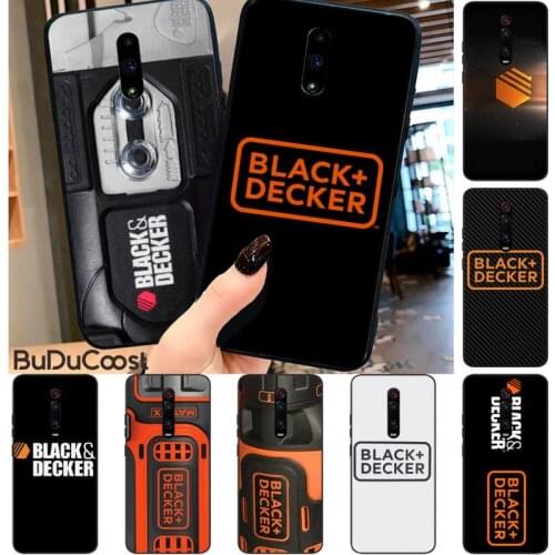 Riccu black and decker Phone Case for RedMi 5 5plus 6 Pro 6A S2 4X GO 7A 8A 7 8 9 K20 case