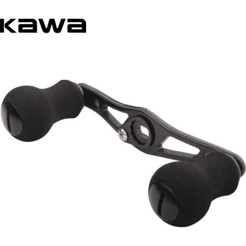 KAWA Fishing Reel Handle For Bait Casting Reels Assembly Hole 8x5mm Length is 100mm Alloy Handle With Eva Knob Reel Accessory