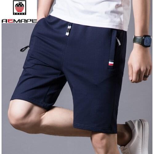 AEMAPE Brand Men Fashion Boardshorts Breathable Shorts Men Summer Cotton Shorts Male Casual Shorts Mens Short Bermuda Beach