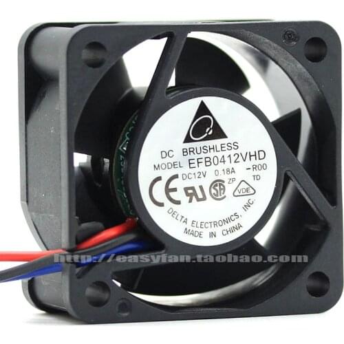 Brand new DELTA EFB0412VHD -R00 4cm4020 12V0.18Aswitch cooling fan