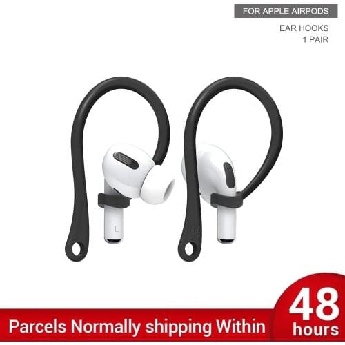 1 Pair Anti-fall Bluetooth Wireless Headset Earhooks Earphone Protector Holder Sports Anti-lost Ear Hook for Airpods 1 2 Pro