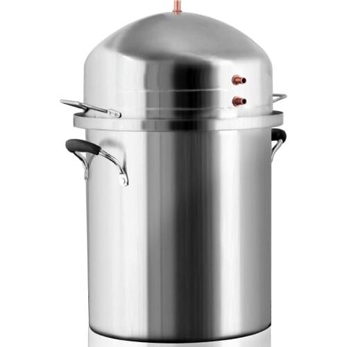 19 Liter Capacity 304 Stainless Steel Destilling Tun Home Brewery Wine Distiller