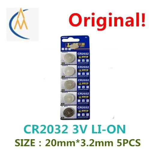 5PCS Celestial CR2032 3 v lithium button cell mercury-free car remote control car key electronic said computer motherboard