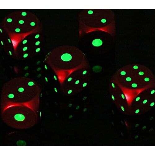 5 PCS/Set Gold/Silver Dice Full Metal Dice Standard Six Sided Decider Board Game Acessorios with Aluminum Box 15mm