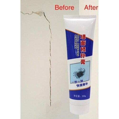 White Latex Paint Wall Repair Cream Household Hole repair crack Wall hole Tool cream Disappear repair Wall Waterproof V2E3