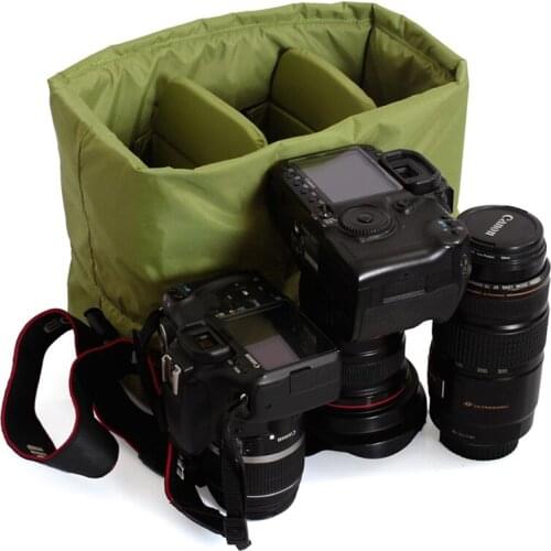 CAREELL 9906 Storage Bag Camera Bag Canvas Large Capacity Photography Accessories For SLR Cameras Shockproof C3050